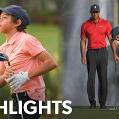 Best of Charlie Woods at 2021 PNC Championship | 2021