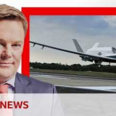 How drone technology is changing warfare | BBC News