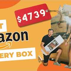 We Bought A GIANT MYSTERY BOX Of Amazon Returns - Pallet Unboxing