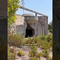 I found a secret underground military base while hiking! 😱 #abandonedplaces #exploring #urbex