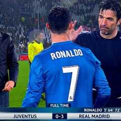 The Day Cristiano Ronaldo Showed Zidane and Buffon Who Is The Boss