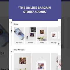 BARGAINING IN ONLINE SHOPPING? Introducing ADONIS. THE ONLINE BARGAIN STORE. #shorts #onlineshopping