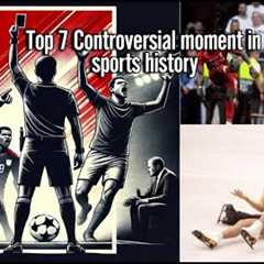 Top 7 controversial moment in sport history. / Darkest moments of sports.