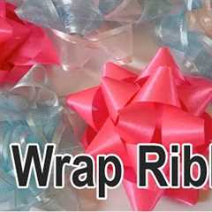 DIY/ RIBBON / WEDDING GIFT WRAP