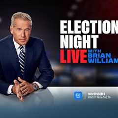 Election Night Live With Brian Williams - Promo Spot | Prime Video