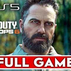 CALL OF DUTY BLACK OPS 6 Gameplay Walkthrough Campaign FULL GAME [4K 60FPS PS5]