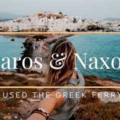 GREEK ISLAND HOPPING using the Greek Ferry system