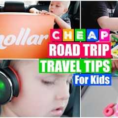 CHEAP Road Trip Survival Hacks for Traveling with Kids! (Feat. HOLLAR)