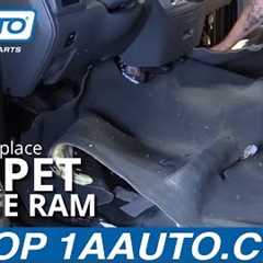 How to Replace Carpet Quad Cab 03-08 Dodge Ram 1500