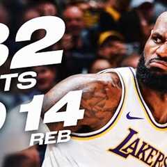 LEBRON JAMES TAKES OVER - 32-PT TRIPLE-DOUBLE 👑 🔥 | October 26, 2024