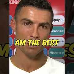 Ronaldo Acknowledges:- Messi is the Best Player 😱 || Must Watch #shorts #ronaldo