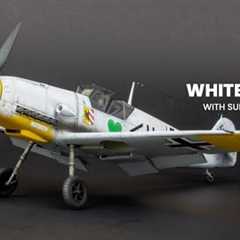 My FIRST Winter White Wash! Eduard Bf-109f-4 with Sunward Hobbies