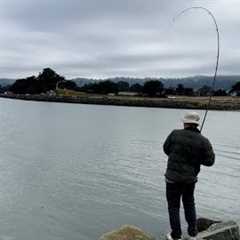 10/27/24 First time striper fishing at Point Emery.