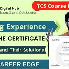 IS TCS Career Edge-Young Professional Course  Worth It | Free Certificate Courses Online 2021 | 2022