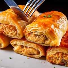 This is the tastiest recipe for Chicken Rolls in Pastry! Simple and quick family dinner!