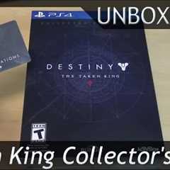 Destiny: The Taken King Collectors Edition Unboxing