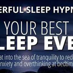 Deep Sleep Guided Meditation and Sleep Hypnosis | Reduce Stress and Anxiety | Dark Screen Experience