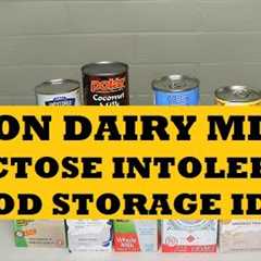 Non Dairy Milk For Prepper Pantry...Lactose Intolerant Food Storage