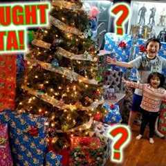 WE CAUGHT SANTA BRINGING THE BEST CHRISTMAS PRESENTS! ARI AND ETHANS FAVORITE MYSTERY SUPRISE GIFTS!