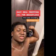 EASY MEAL PREP 101: Chicken & Rice