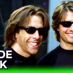 TOM CRUISE and his stunt double | MISSION: IMPOSSIBLE II - MTV Movie Awards 2000