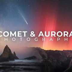 How to Photograph a Comet, The Milky Way & Aurora | Landscape Photography Tips & Techniques