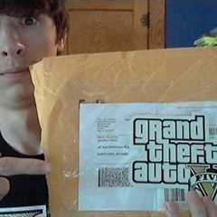 ★ GTA 5 - Unboxing My Prize from Rockstar Games!