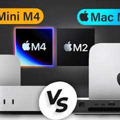 NEW M4 Mac Mini Vs M2 -  REVIEW OF SPECS!