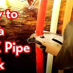 PEX Pipe Leak Repair