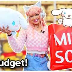 BUYING ONLY CINNAMOROLL AT MINISO! Shop with Me No Budget Challenge! #sanrio #miniso #shopping