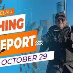 Lake St. Clair Fishing Report | October 29