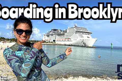 MSC Meraviglia - What to Expect on First Day? (New York's Hidden Cruise Port)