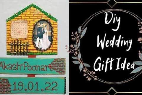 DIY Wedding Gift Idea | Couple Nameplate | DIY Wall Hanging | Customised Wedding Gift