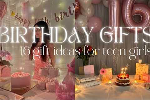 16 Birthday Gift Ideas for Teen Girls 🎁💖