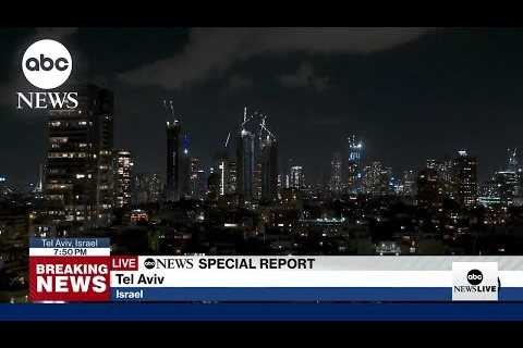 LIVE: Iran launches retaliatory missile strikes into Israel