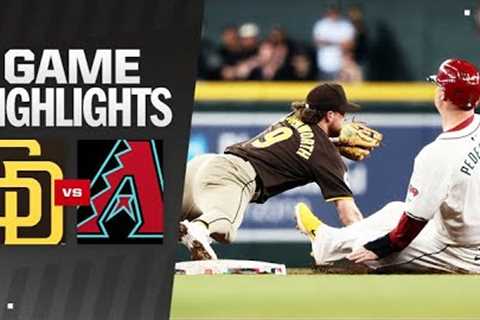 Padres vs. D-backs Game Highlights (9/27/24) | MLB Highlights