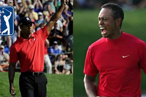 Tiger Woods' clutch finishes on the PGA TOUR