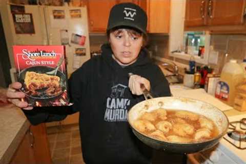 Catching, Cleaning, and Cooking a Bass - (Catch N' Cook)