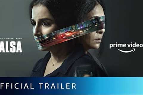 Jalsa - Official Trailer |  Vidya Balan, Shefali Shah | New Hindi Movie 2022 | Amazon Original Movie