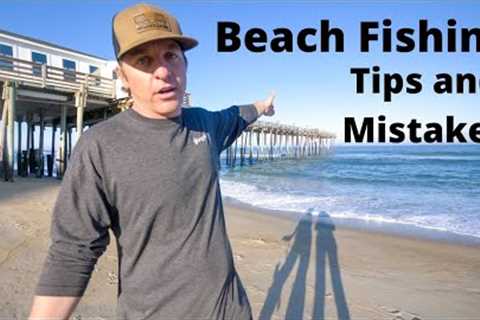 Top 5 BEACH FISHING TIPS and Mistakes - HOW TO CATCH FISH IN THE SURF