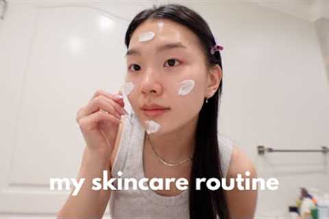 skincare routine │ korean skincare, glassy + glowy skin, what i use for acne prone skin