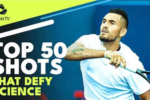 50 Tennis Shots That Defied Science 🤯
