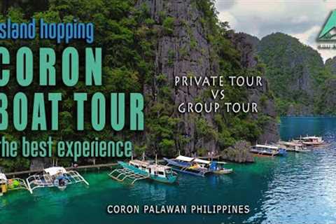 Coron | Private Boat Tour and Group Tour | Which Is Better? |Island Hopping Experience | Palawan