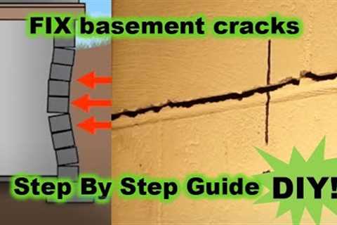 Basement cracking SOLUTION! Fix major block foundation cracks without expensive contractors!