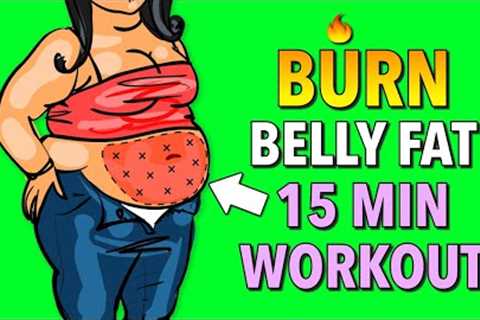 15-Minute Standing Workout to Burn Belly Fat - Quick Home Exercise