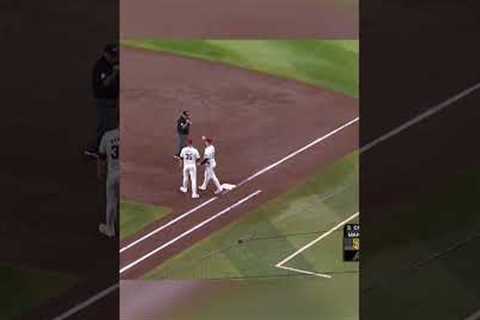 We have no explanation for this play 😯 #Game162