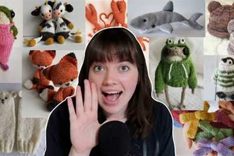 50 CUTE knitting projects with patterns (beginner friendly)