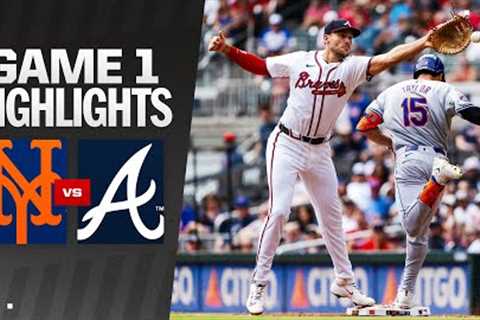 Mets vs. Braves Game 1 Highlights (9/30/24) | MLB Highlights