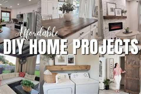 DIY HOME PROJECTS ON A BUDGET | DIY project updates | MY favorite affordable home projects !