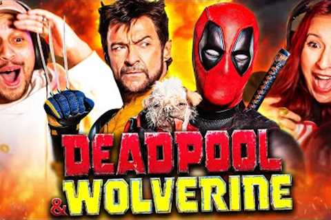DEADPOOL &amp; WOLVERINE (2024) MOVIE REACTION - IT'S TIME, LFG! - FIRST TIME WATCHING - REVIEW